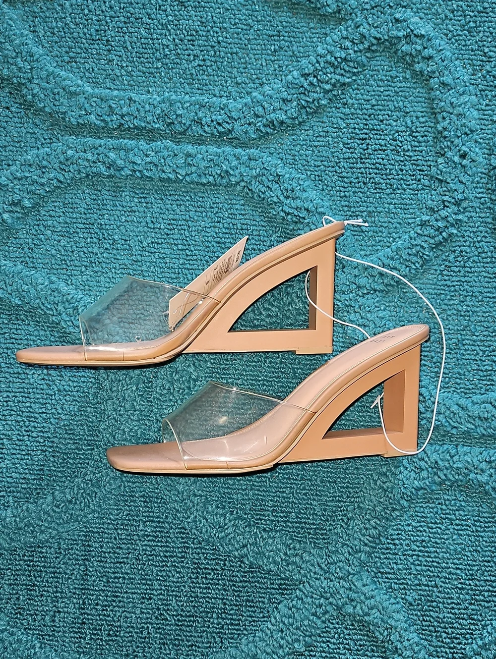 A New Day Nude Wedge Sandals 10